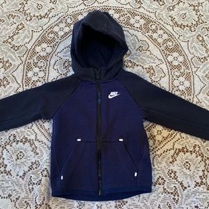 Boys Nike zip-up hoodie